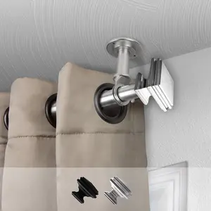 Bedpost 1" Ceiling Curtain Rod/ Room Divider