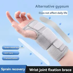 Wrist Support Brace with Metal Splint, Ergonomic Design for Nighttime Relief, Helps Alleviate Tendonitis and Arthritis Pain