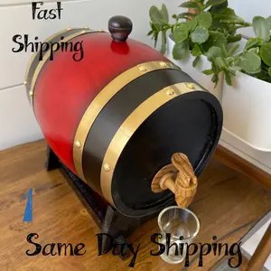 3 Litter Whiskey Barrel