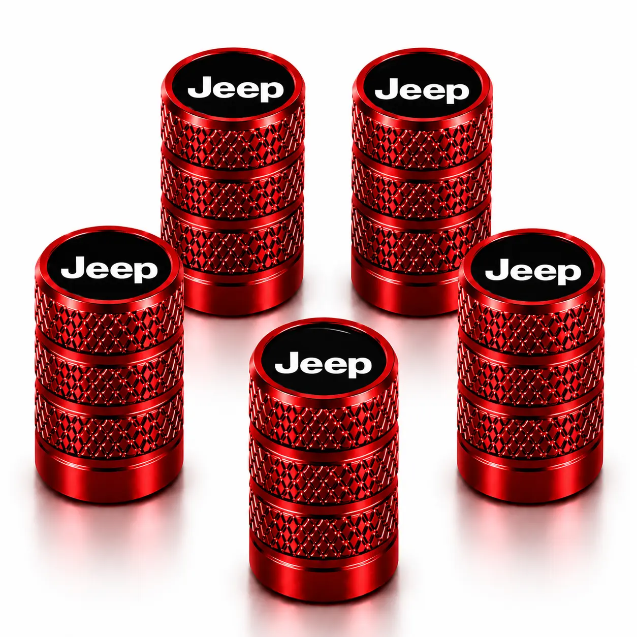 For Jeep / Red / 5-Pack