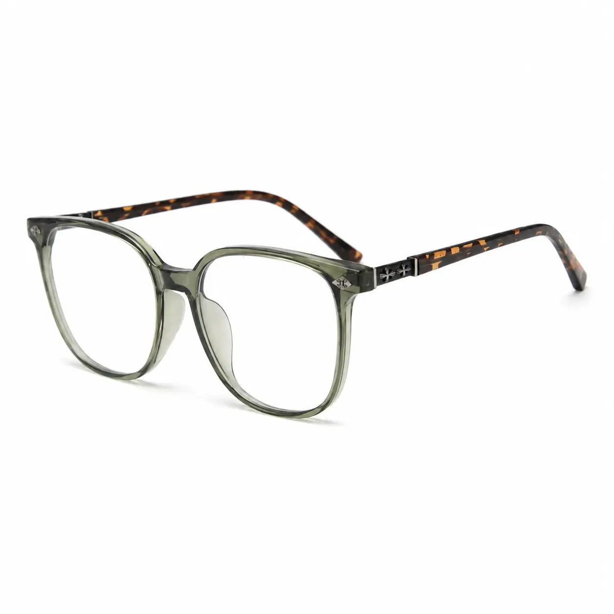 Lyrasses 1.0 Ultra Green Photochromic Blue Light Blocking Glasses, Anti-Blue Light Light Responsive Unisex Eyewear, Comfort Fit for Wider Head Shapes, UV Protection for Indoor & Outdoor Use, Stylish Frames for Work, Driving & Daily Wear, Ideal Gift