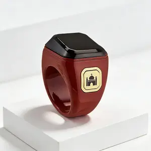 Smart Counter Ring for Muslims, Electronic Tasbih with APP Control Prayer Reminder, Waterproof, Perfect Ramadan Gift for Men and Women