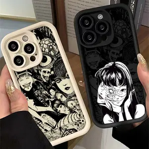 Japan Anime Tomie Kawakami Phone Case for IPhone 16 15 14 13 12 11 Pro Max Mini XR XS X 7 8 Plus Soft TPU Back Cover