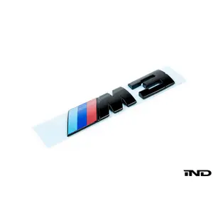 IND E46 M3 Painted Trunk Emblem