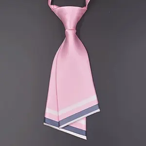 Korean-Style Professional Formal Wear Women's Small Necktie Japanese Style Bow Tie Academic Style Flower Bow for Performances Events and Students