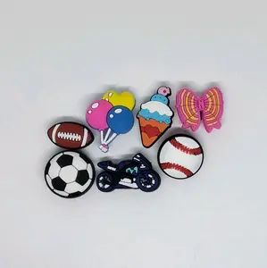 Assorted Croc Charms - 3 Per Pack - Buy 5 packs, get 1 free -Open on live - Decorate your footwear with these colorful shoe charms