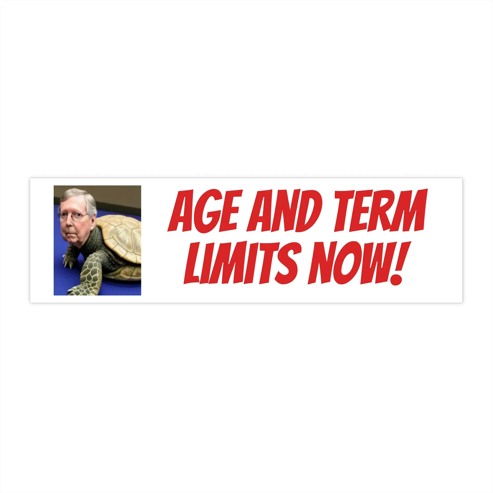 Age and Term Limits Now! Bumper Sticker