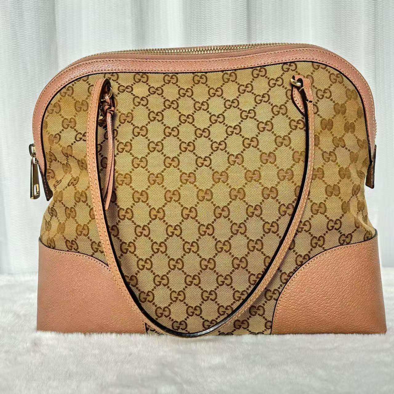 Pre-owned GUCCI GG Supreme Canvas Dome Tote Bag|20252437