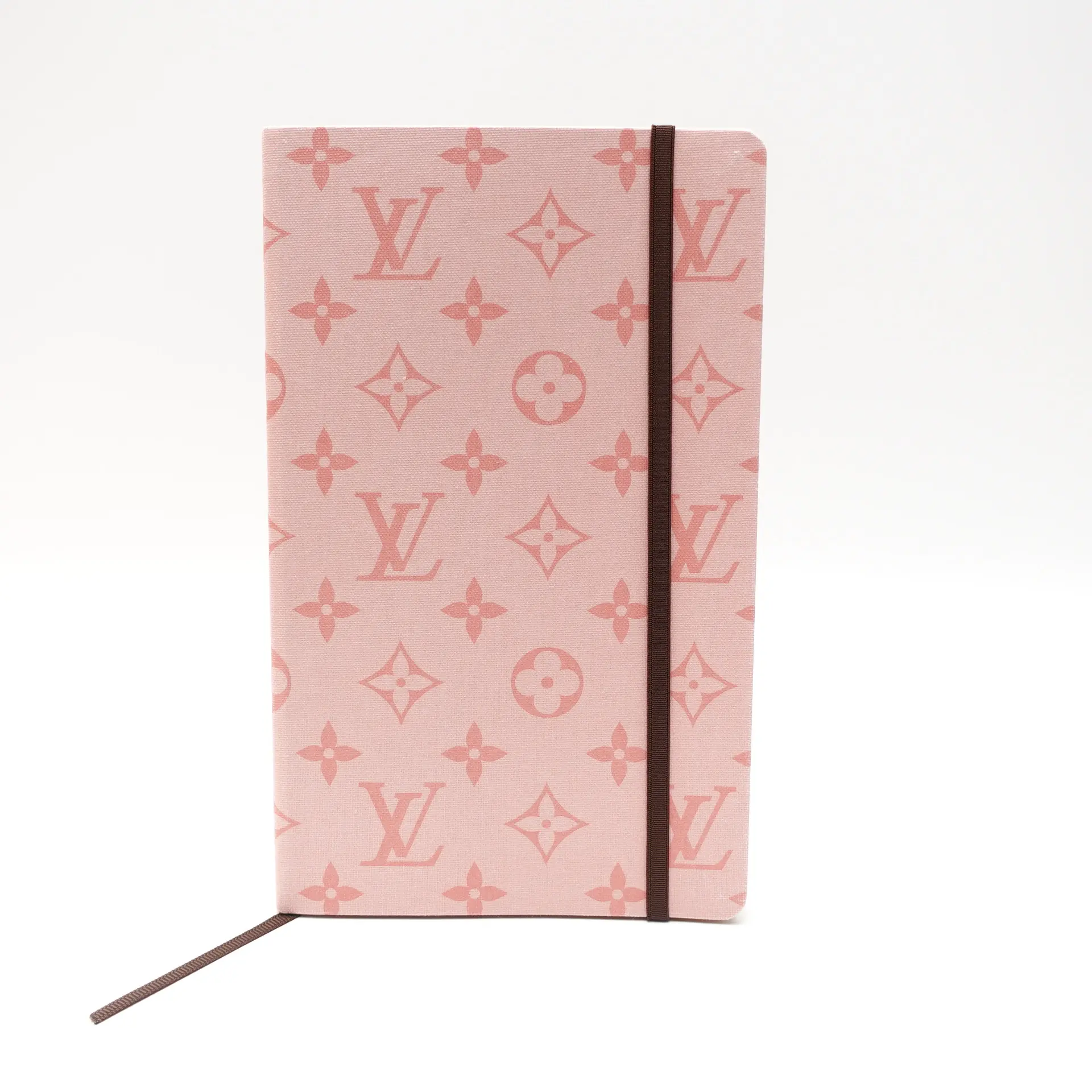 Pre-owned Louis Vuitton Canvas Small Leather Goods Pink Monogram Notebook T10449236