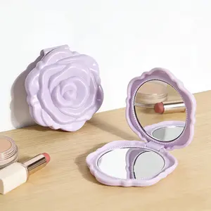 Gift Her/Him Adorable Portable Folding Makeup Mirror - A Stylish and Compact Mirror, Perfect as a Bridesmaid or Party Gift Women and Girls