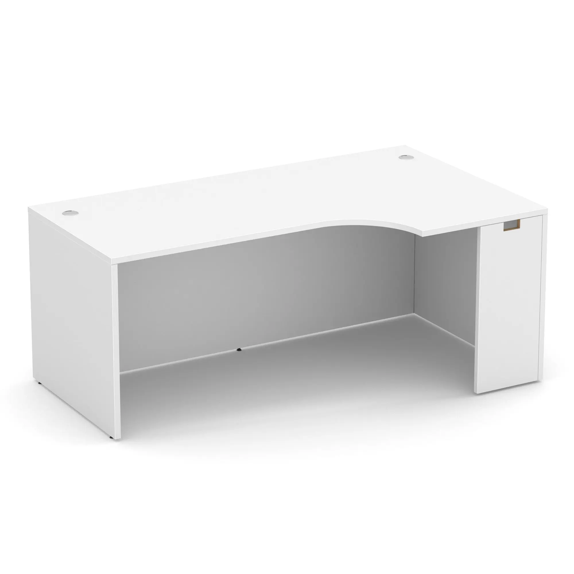 OfficeSource | OS Laminate | Credenza with Right Corner Extension - 66''W