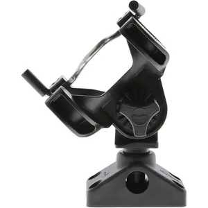 212 MAIN Scotty SCT-290 R-5 Universal Stainless Steel Fishing Rod Holder, Black, Fishing Tackle for Spinning Casting Rods, Adjustable with Quick Release & Pivot Lock