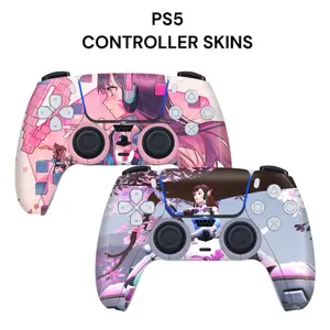D.Va Character PS5 Controller Cover Sticker Skin /  Accessories Console Protection Gaming Gamer Video Games