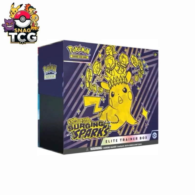 pokemon center surging sparks etb pricecharting - TikTok Shop