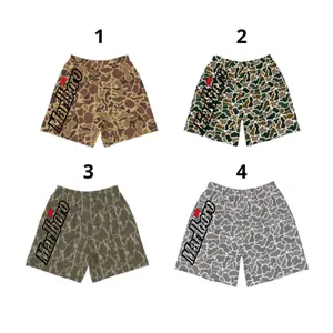 Vintage Camo Mesh Shorts for Youth & Adults – Premium Lightweight Breathable Athletic Shorts with Classic Duck Camouflage Patterns, Quick-Dry Fabric, Elastic Waistband, Comfortable Loose Fit for Baseball, Hunting, Fishing, Gym, Outdoor Adventures
