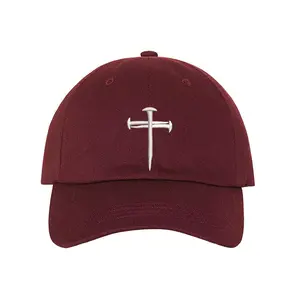 Nail Cross Baseball Hat - Nail Cross Baseball Cap - Cross Baseball hat
