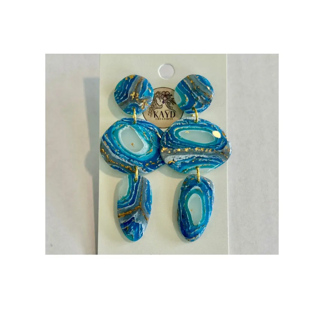 LARGE DANGLES- YOU CLAIM ON LIVE SALE