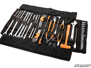 Super ATV Ultimate ATV/UTV Roll-up Tool Kit (67 UTV and ATV Specific Tools for Trailside Repairs)