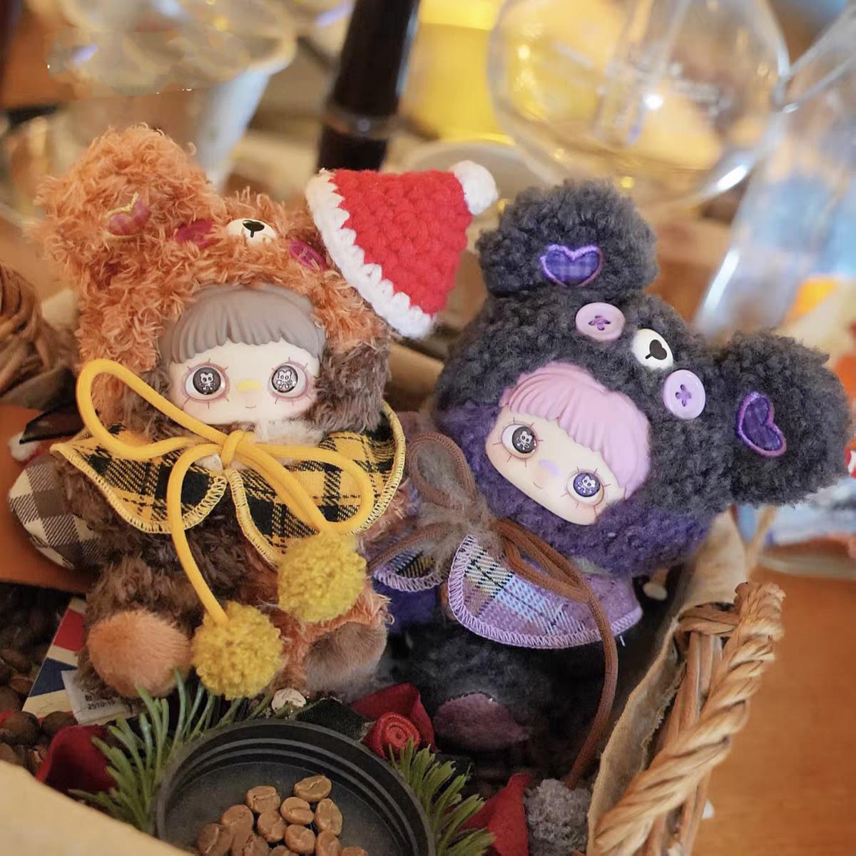 MayMei Tiny Bear Cookie Series Plush Blind Box Cute Collection