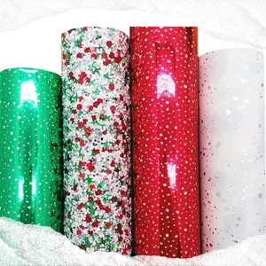 Christmas Faux Leather Sheet Kit for Creative Arts & Crafts