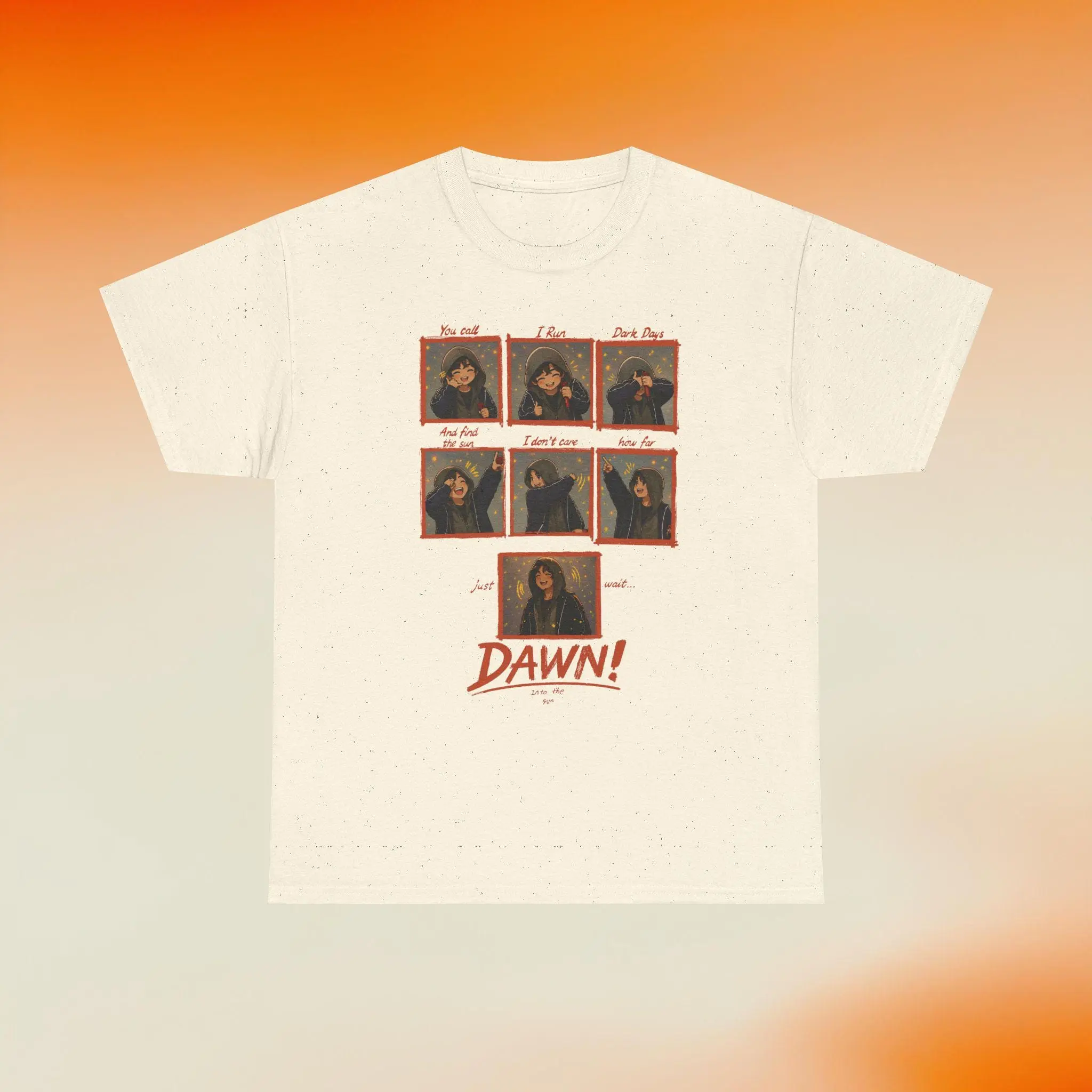 Into the Sun T-Shirt | Korean Pop Culture Inspired | Fan Made Graphic Tee | Gift for K-Pop fans