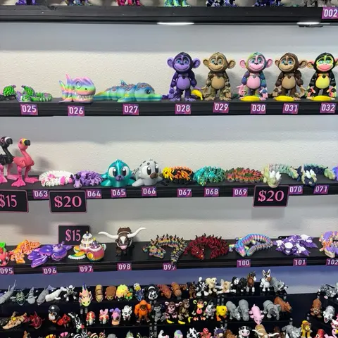 $20 3D statue mix and match