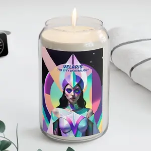 Velaris City ACOTAR Candle 13.75oz Velaris Court Of Dreams Candle The Night Court Candle SJM Merch City of Starlight Candle gift Decor Scent