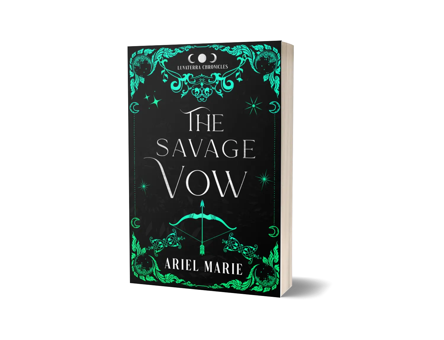 The Savage Vow (The Lunaterra Chronicles): Sapphic Orc Romantasy Novel by Ariel Marie