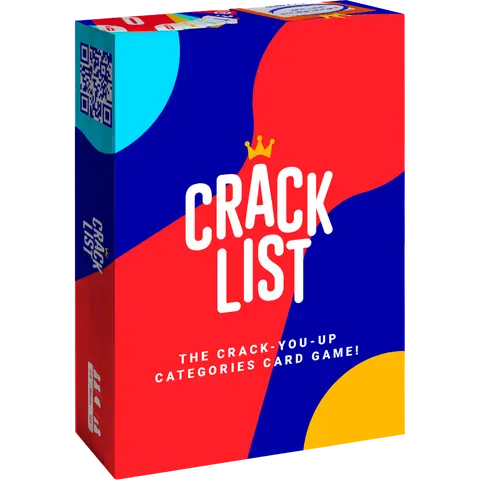 SAVANA Crack List Family-Made Game - Card Games for Families, Action Decks, Category-Based Fun, Fast Rules Start, 2 to 8 Players, Ages 10+, 30+ Min, Boredom Buster, Interactive Gaming, Mini Deck Casual Play