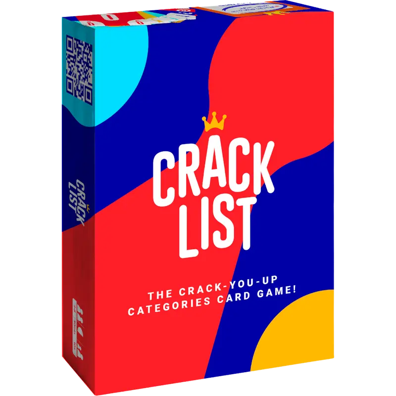SAVANA Crack List Family-Made Game - Card Games for Families, Action Decks, Category-Based Fun, Fast Rules Start, 2 to 8 Players, Ages 10+, 30+ Min, Boredom Buster, Interactive Gaming, Mini Deck Casual Play