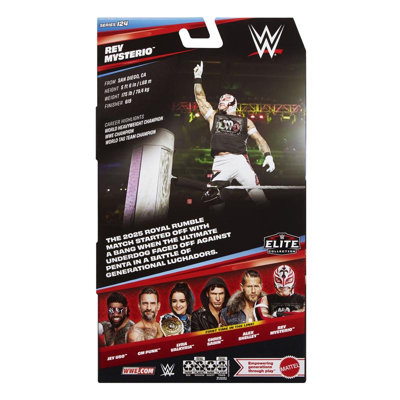 Rey Mysterio - WWE Elite 124 Mattel WWE Toy Wrestling Action Figure