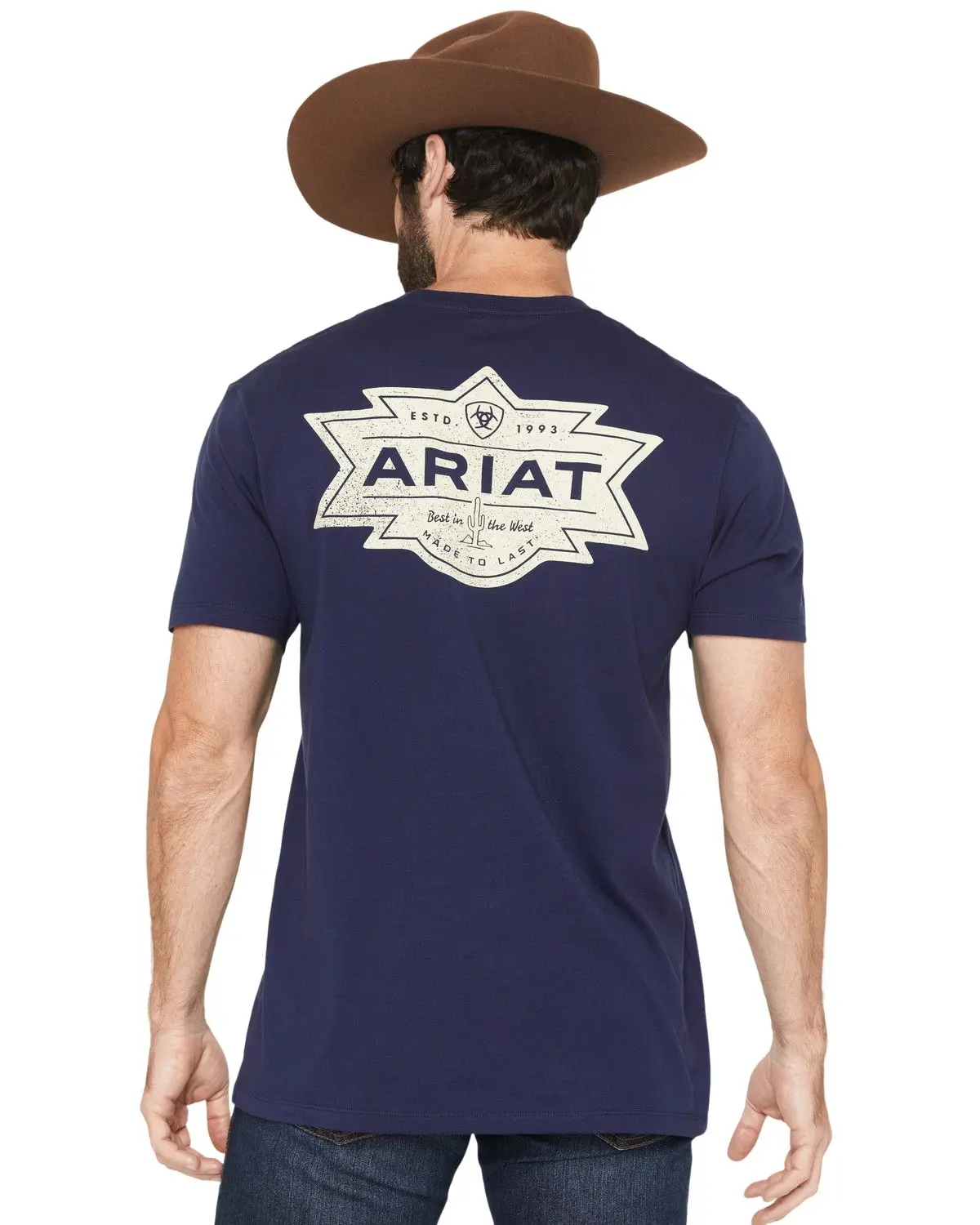 Ariat Men's Men'S Mesa Motif Lockup Short Sleeve Graphic T-Shirt - 10065904