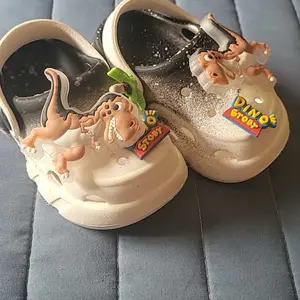 Summer Glow-In-The-Dark Dinosaur Slippers, Fun Slippers, Lightweight Hollow Out Soft Sandals, Unisex Kids' Comfortable Footwear