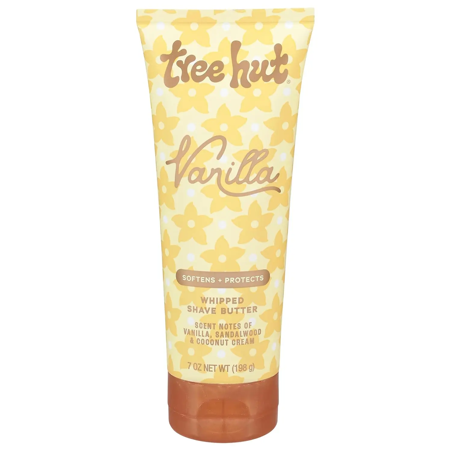 Tree Hut Whipped Shave Butter, Vanilla, 7 Fl Oz | Hydrating & Nourishing Shave Cream with Shea Butter & Aloe, Smooth Glide for Silky Skin, Warm Cozy Scent