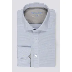 Leader Houndstooth // Grey Blue