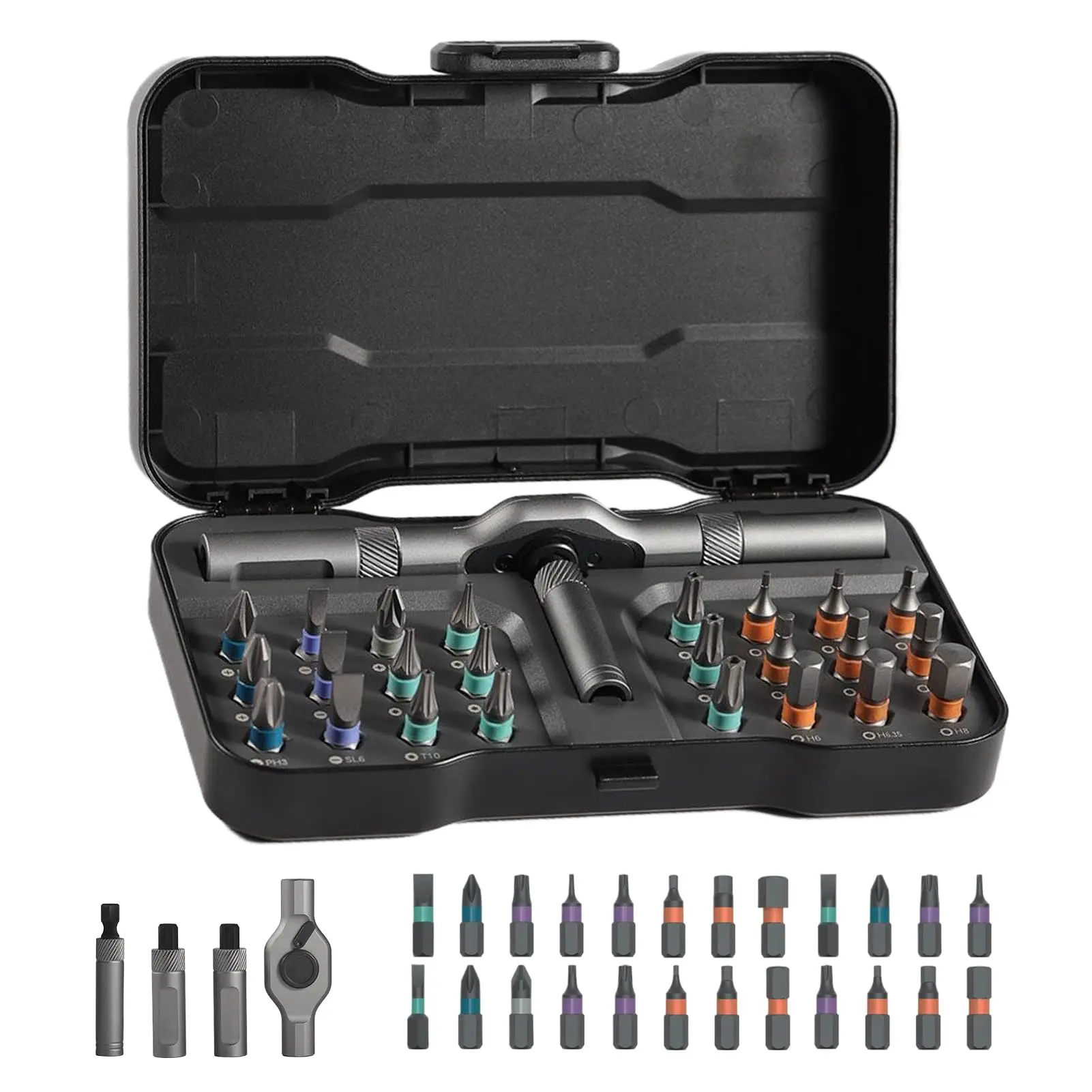 Father's Day Gifts 24 in 1 Magnetic Screwdriver Set,Rotating Screwdriver Set, Screwdriver Set,…