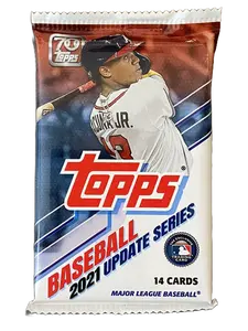 2021 Topps Update Baseball Blaster Pack (14 Cards)