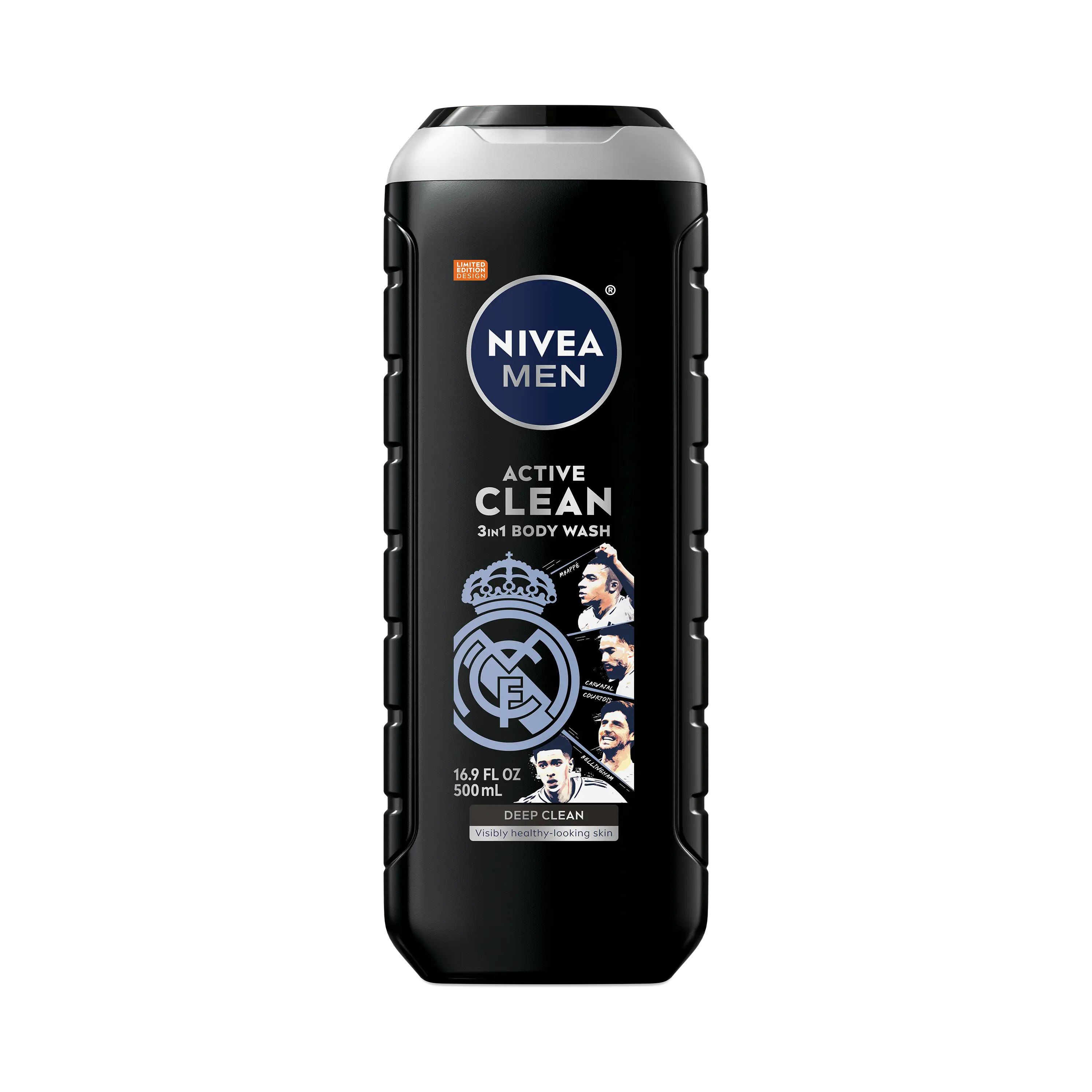 NIVEA Men Active Clean (Charcoal) Body Wash 16.9oz