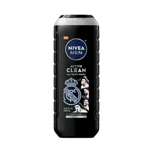 NIVEA Men Active Clean (Charcoal) Body Wash 16.9oz