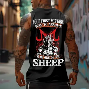 Dragon Ball DBZ Majin Vegeta Unisex Summer outfits men streetwear 80s 90s graphic tees cotton Anime tank tops men gifts