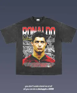 RONALDO TEE 2.61 T-Shirt, Unisex Tshirt, Graphic Tees, Gothic Grunge Y2k Emo Scene Amity Affliction Style Clothes Women Streetwear