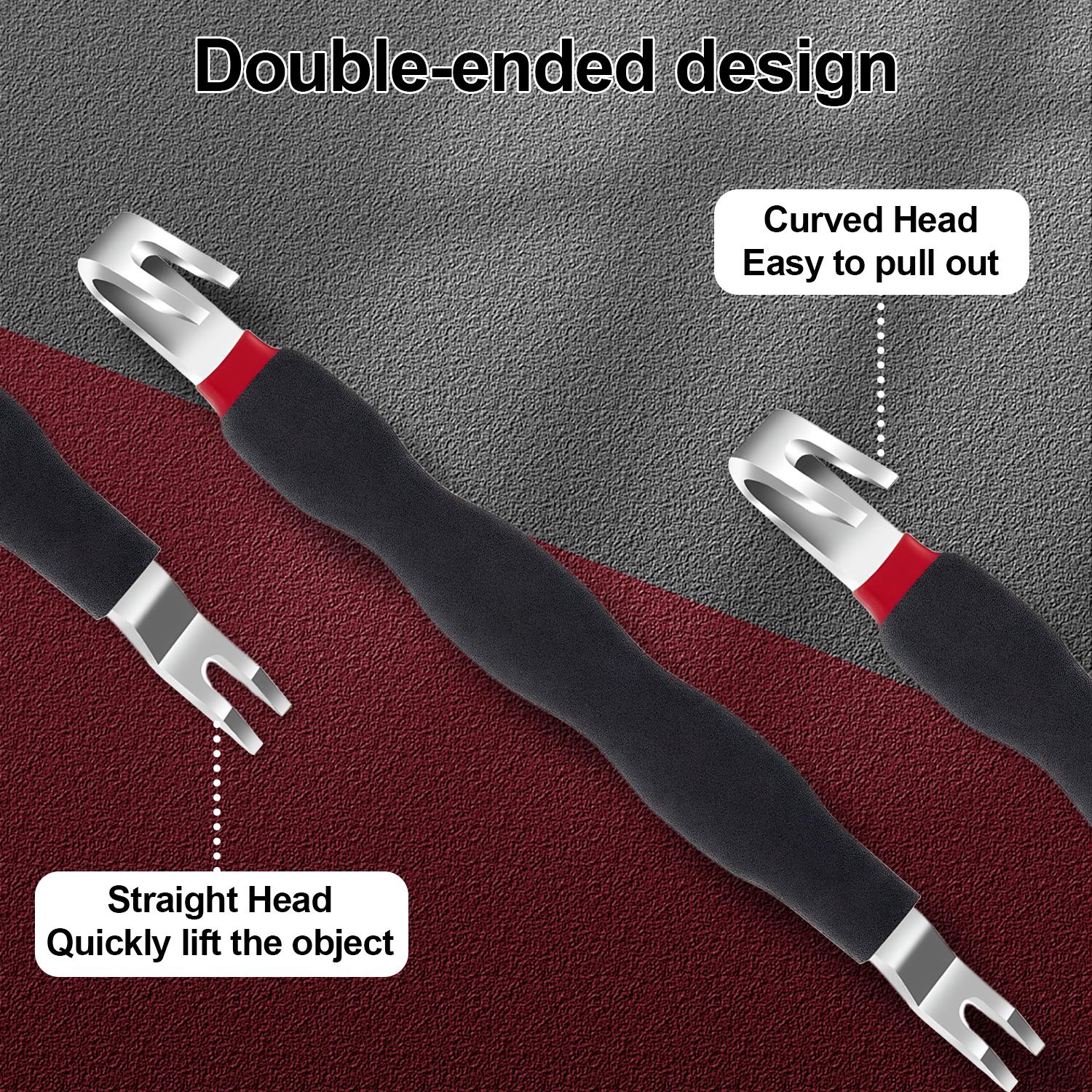 VAYWET Automotive Electrical Terminal Connector Separator Terminal Release Removal Tool, Connector Removal Pliers Connectors Remove Tool, Double Ended Design Auto Puller for Cars, Trucks, SUV Dual End Wiring Harness Disconnect Metal Connector Pin Removal