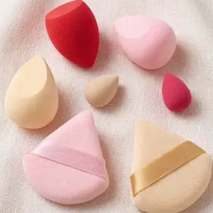 7 Elegant Latex Free Beauty Makeup Sponges - Beauty Set for All Skin Types from OO-MY