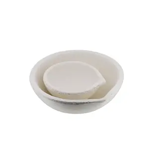 Ceramic Melting Dish Crucible for Casting & Refining Precious Metals