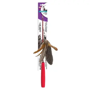Spot Telescoping Kitty Teaser Wand Cat Toy Assorted 36 in