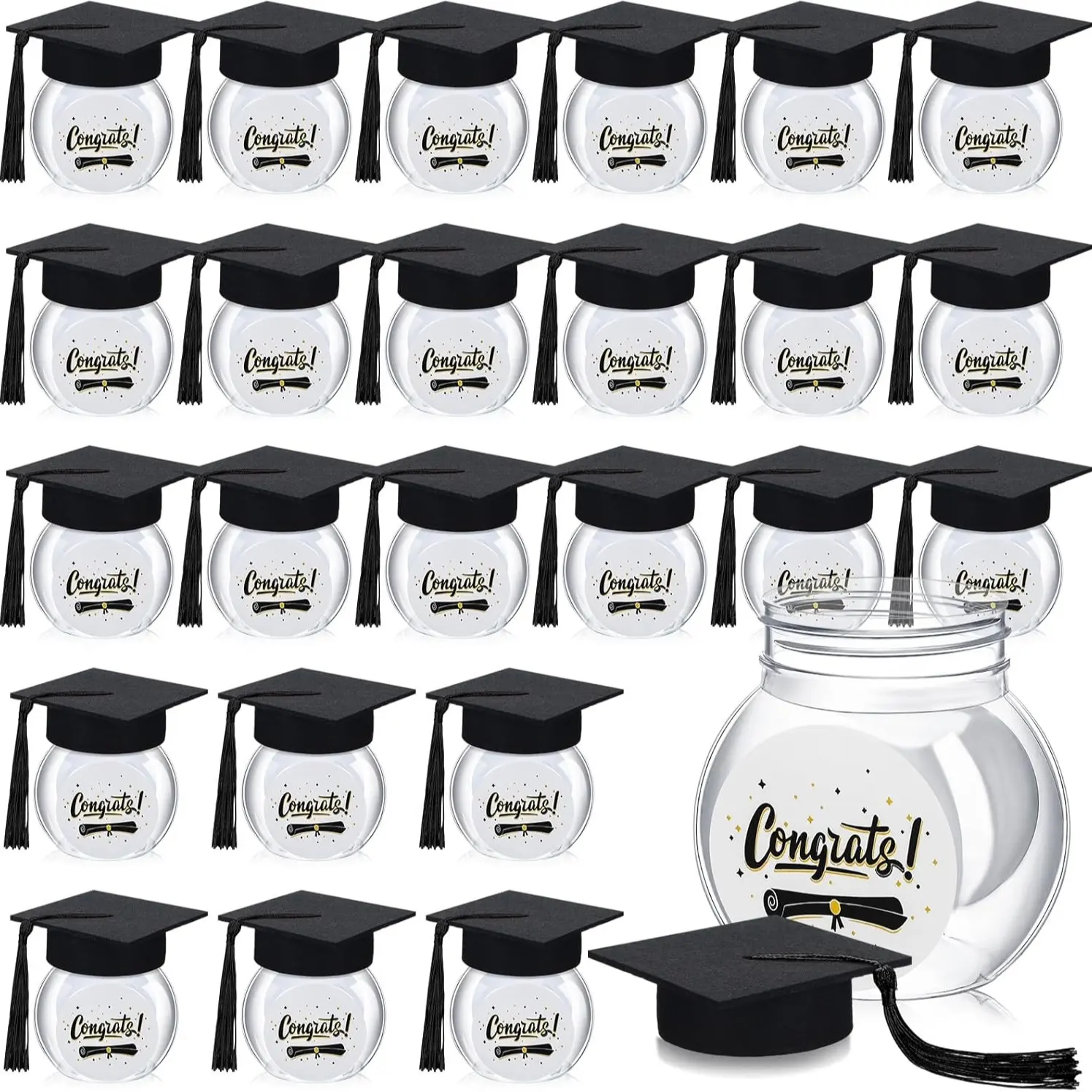 Black(24 Pcs)
