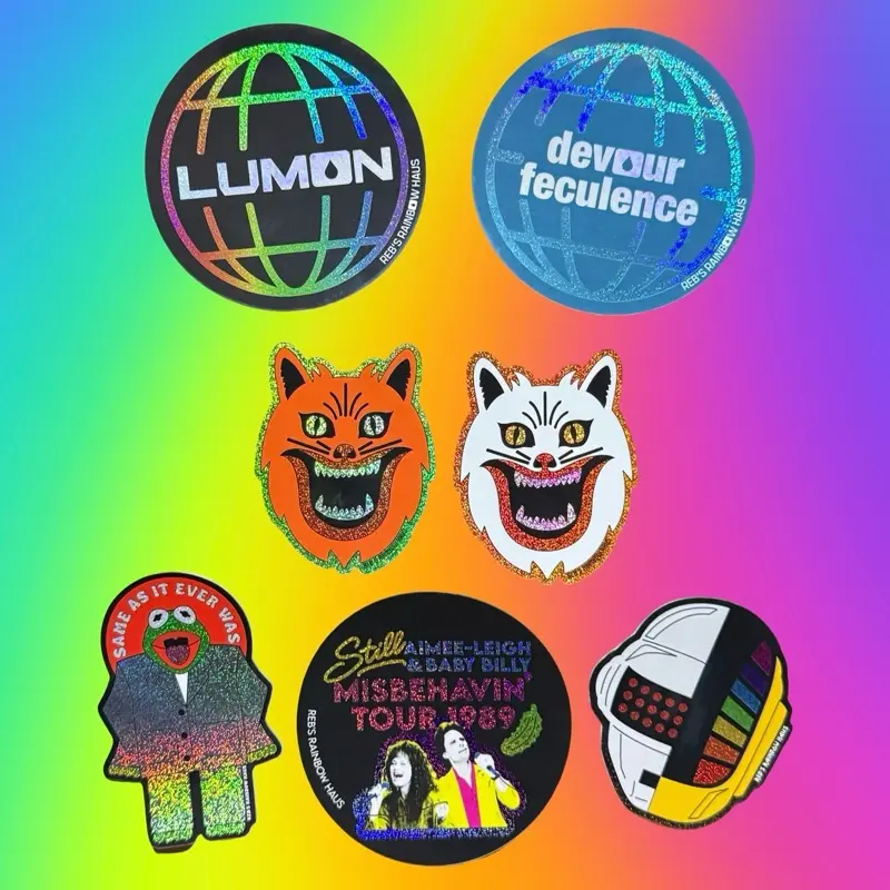The RRH Holographic Sticker Collection - Pop Culture Edition