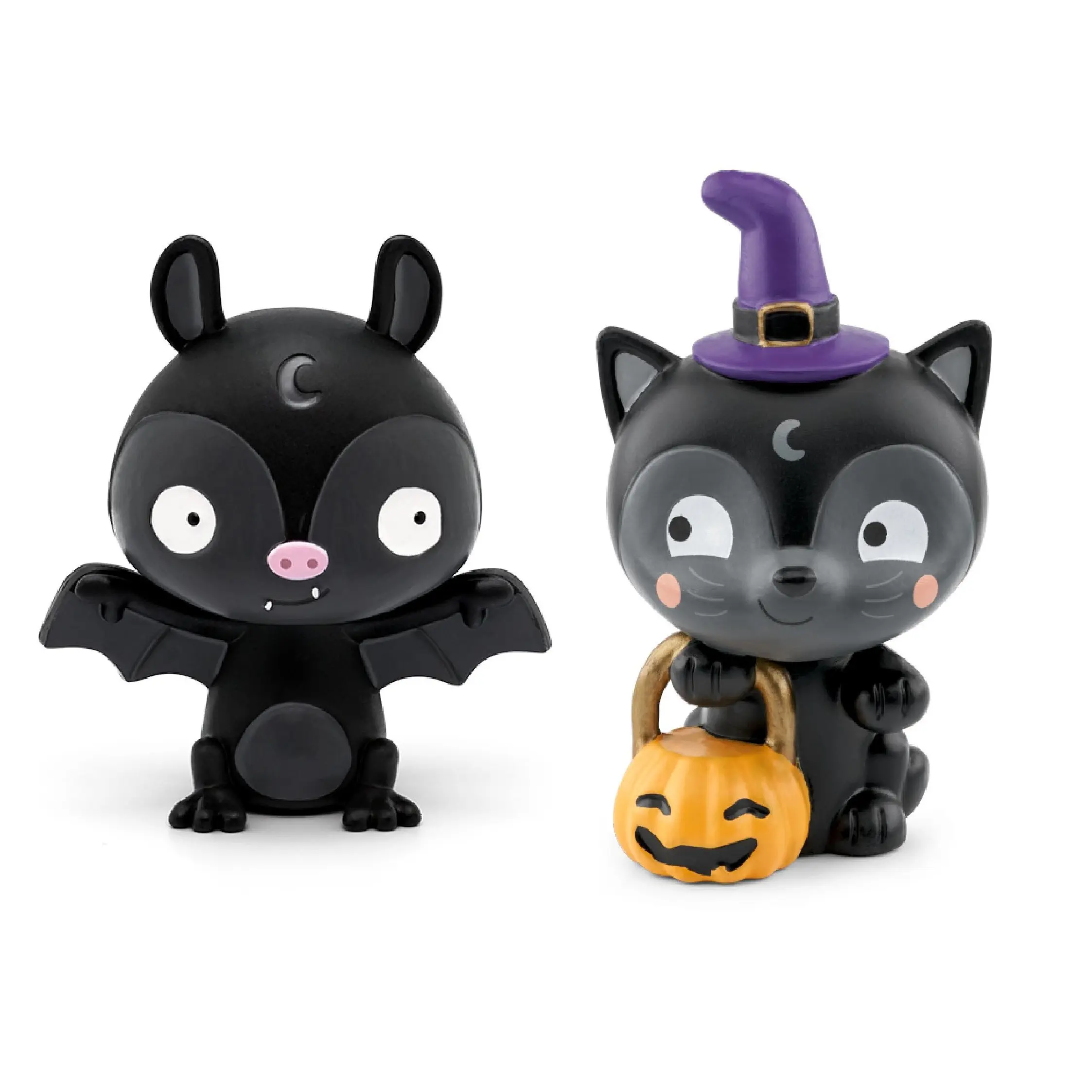 Tonies 2-pack Halloween and Spooky Songs Bundle with Halloween Bat and New Halloween Cat