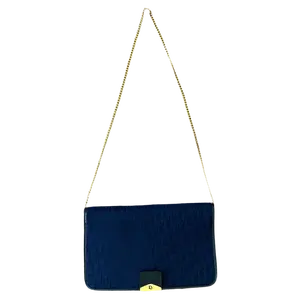 Pre-owned Dior Trotter Crossbody Bags Christian Authentic with COA vintage Navy blue 2 way bag