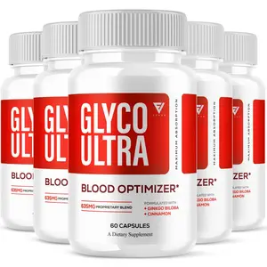 (5 Pack) Glyco Ultra Blood Optimizer, Glyco Ultra Max Strength (300 Capsules)